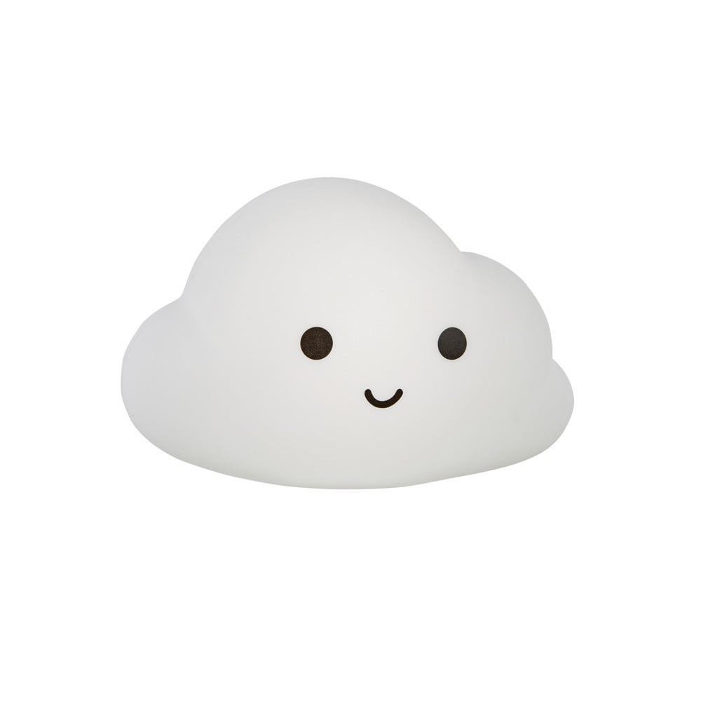 Glow Cloud Colour Changing Night Light, White - image 1