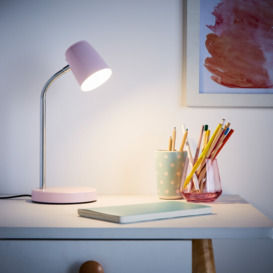 Glow LED Task Lamp, Pink - thumbnail 2