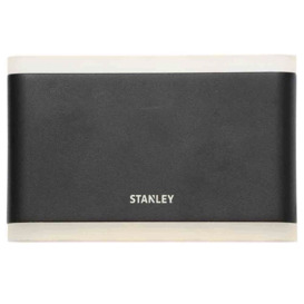 Stanley Moselle Outdoor Large LED Flush Up & Down Wall Light, Black - thumbnail 2