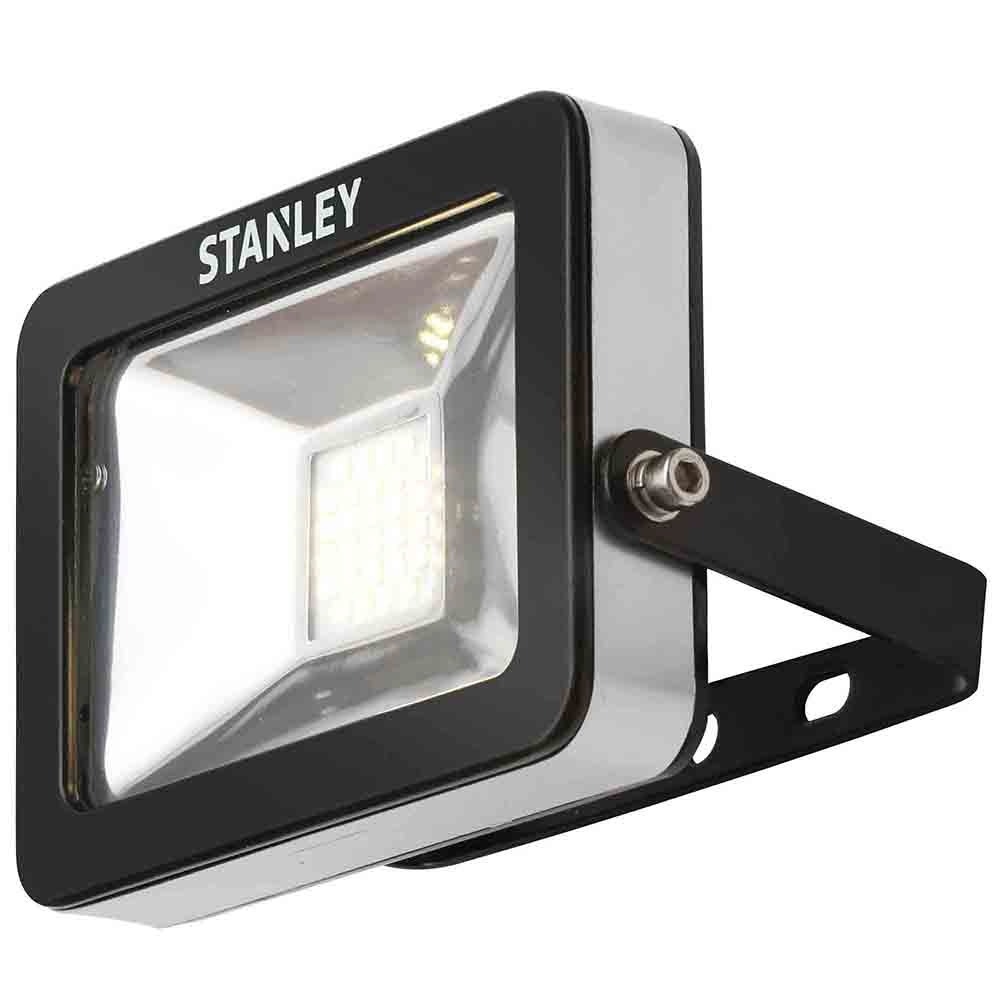 Stanley Zurich Outdoor 10 Watt LED Flood Light, Warm White, Black - image 1