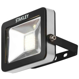 Stanley Zurich Outdoor 10 Watt LED Flood Light, Warm White, Black - thumbnail 1
