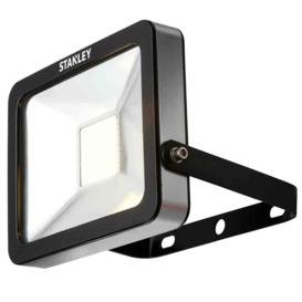 Stanley Zurich Outdoor 20 Watt LED Flood Light, Cool White, Black - thumbnail 1