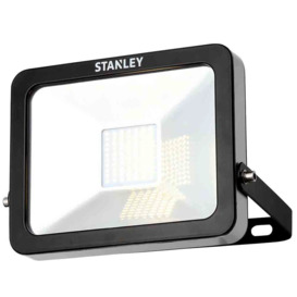 Stanley Zurich Outdoor 20 Watt LED Flood Light, Cool White, Black - thumbnail 2