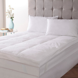All Natural Luxury 5cm Feather Mattress Topper, Single