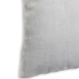 Small Microfleece Cushion, Silver - thumbnail 4