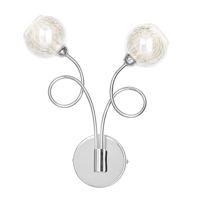 Cooper Wall Light, Chrome & Champagne - image 1