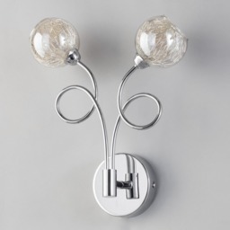 Cooper Wall Light, Chrome & Champagne - thumbnail 5