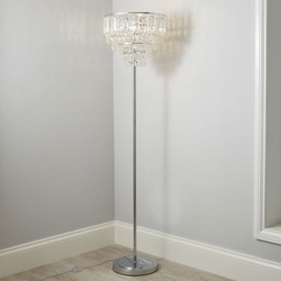 Paladina Floor Lamp, Chrome - thumbnail 4