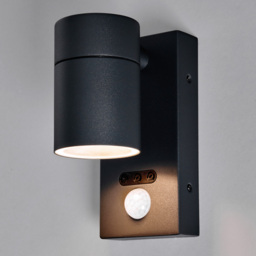 Jared Outdoor Up or Down Wall Light with PIR Sensor, Anthracite - thumbnail 3