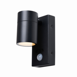 Jared Outdoor Up or Down Wall Light with PIR Sensor, Anthracite - thumbnail 1