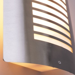 Hale Outdoor Slat Wall Light, Stainless Steel - thumbnail 6