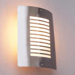 Hale Outdoor Slat Wall Light, Stainless Steel - thumbnail 4