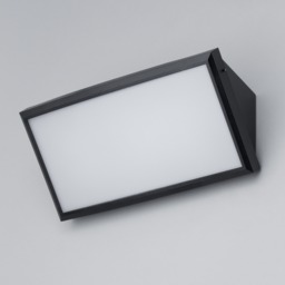 Linga Outdoor LED Wedge Wall Light with Hi-Lo Switch, Black - thumbnail 5