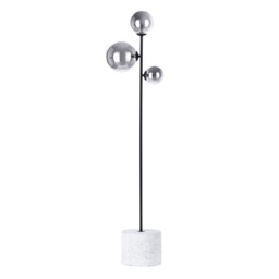 Forella Floor Lamp, Satin Black - thumbnail 9