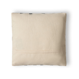 Woven Block Cushion, Black - thumbnail 4