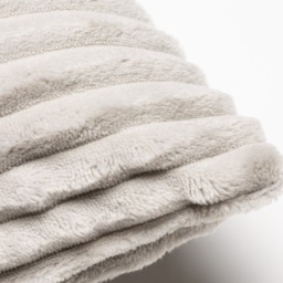 Luxury Ribbon Velvet Cushion, Silver - thumbnail 4