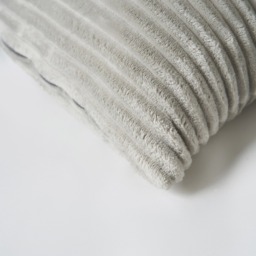Luxury Ribbon Velvet Cushion, Silver - thumbnail 5