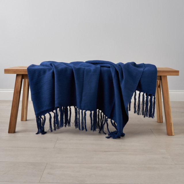 Juna Throw, Navy - image 1