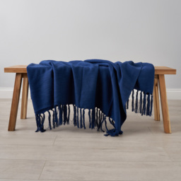 Juna Throw, Navy - thumbnail 1
