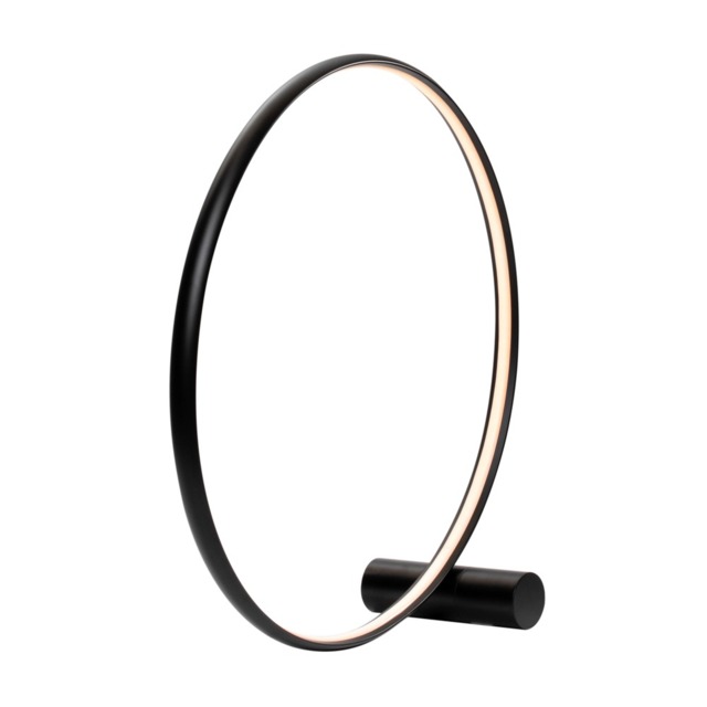 Sola LED Ring Floor Lamp, Matte Black - image 1