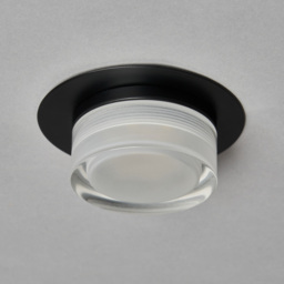 Brooke LED Bathroom Dual Mount Ceiling Light, Matte Black - thumbnail 6