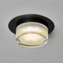 Brooke LED Bathroom Dual Mount Ceiling Light, Matte Black - thumbnail 5