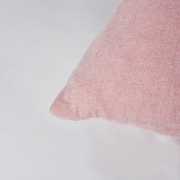 Chenille Cushion, Blush - thumbnail 4