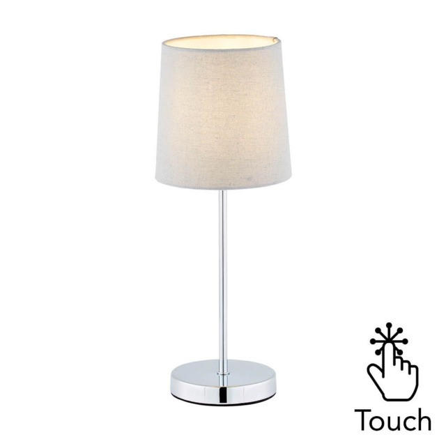 Mira Touch Stick Table Lamp, Grey - image 1