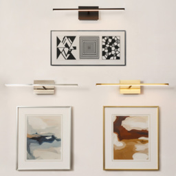 Dougie Rechargeable Picture Wall Light, Black - thumbnail 8