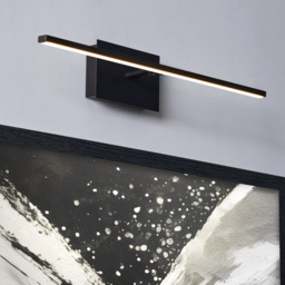 Dougie Rechargeable Picture Wall Light, Black - thumbnail 3