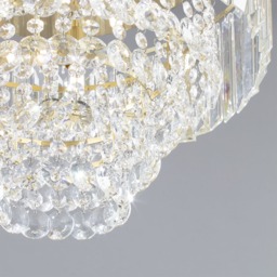 Paladina Flush Ceiling Light, Brass - thumbnail 6