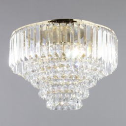 Paladina Flush Ceiling Light, Brass - thumbnail 5