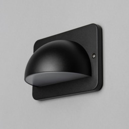 Jude Outdoor LED Wall Light, Black - thumbnail 5