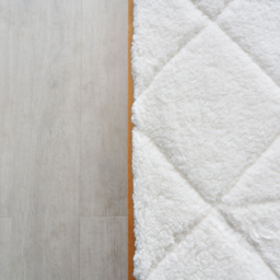 Teddy Bear Double Mattress Protector, White - thumbnail 3