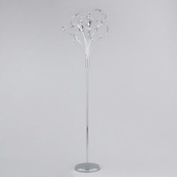 Lila Floor Lamp, Chrome - thumbnail 5
