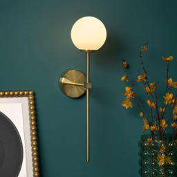 Suzie Rechargeable Wall Light, Brass - thumbnail 4