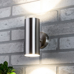 Grant Outdoor Up & Down LED Wall Light, Stainless Steel - thumbnail 3