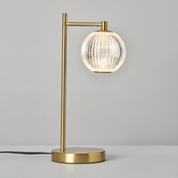 Rimi LED Table Lamp, Satin Brass - thumbnail 4