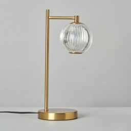Rimi LED Table Lamp, Satin Brass - thumbnail 5