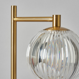 Rimi LED Table Lamp, Satin Brass - thumbnail 6