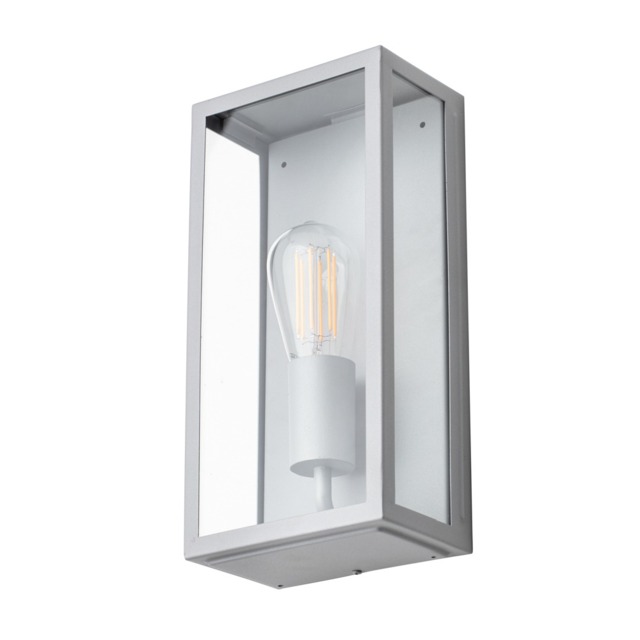 Stratus Outdoor Wall Light, Silver - image 1