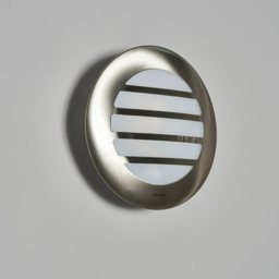 Stanley Tahoe Outdoor Circular Wall or Ceiling Light with Slats, Steel - thumbnail 5