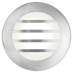 Stanley Tahoe Outdoor Circular Wall or Ceiling Light with Slats, Steel - thumbnail 1