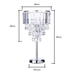 Paladina Table Lamp, Chrome - thumbnail 8