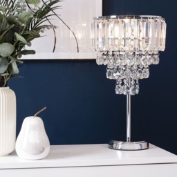 Paladina Table Lamp, Chrome - thumbnail 3
