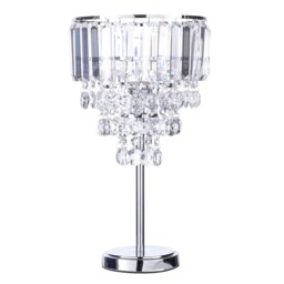 Paladina Table Lamp, Chrome - thumbnail 1