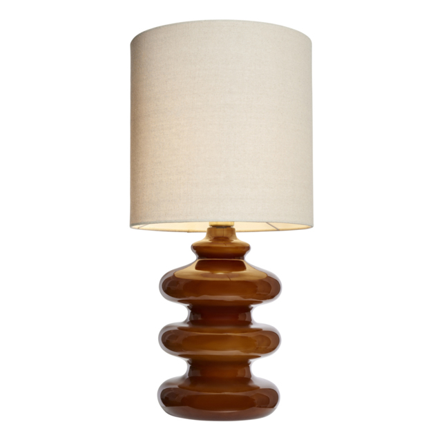 Annabelle Wobble Table Lamp, Cognac - image 1