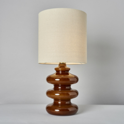 Annabelle Wobble Table Lamp, Cognac - thumbnail 5