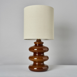 Annabelle Wobble Table Lamp, Cognac - thumbnail 6