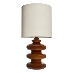 Annabelle Wobble Table Lamp, Cognac - thumbnail 8